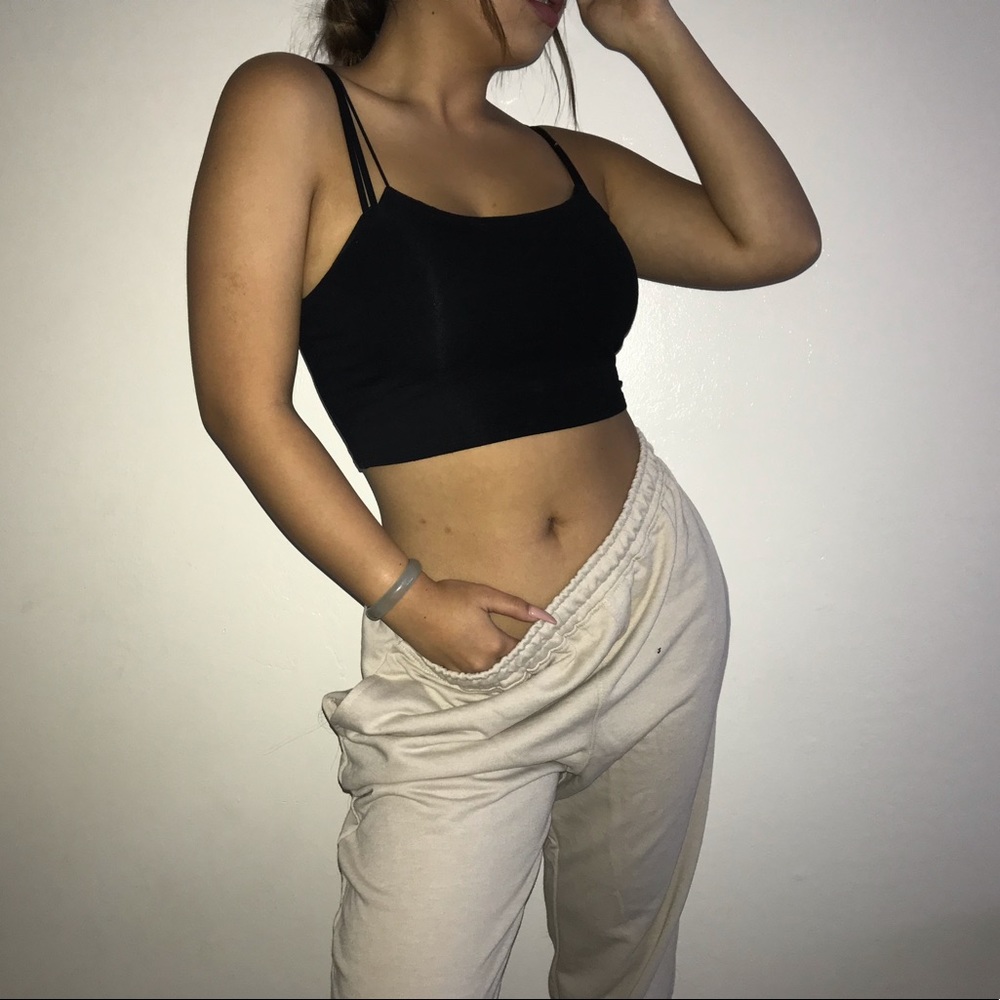 Nude sweatpants